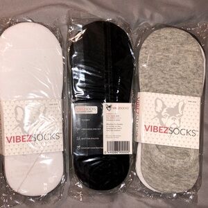 VibezSocks , Size:One Size Fit Most, Color: White, Black, Gray and Dark Gray